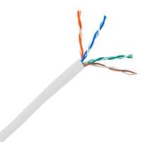 Кабель U/UTP кат. 5E, 24AWG, обол. PVC(Eca), 305 м, белый