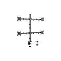 Настольный крепеж HiSmart для четырех мониторов 17"-32"