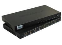 Активный HDMI сплитер 1=&amp;gt;8 порта, 3D, 1080Р, 1,4 версия, DC5V / 2A Q20, Box