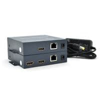 Одноканальный активный удлинитель HDMI сигнала по UTP кабелю. Дальность передачи: до 200метров, cat5e / cat6e 1080P / 3D