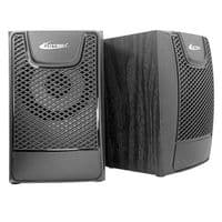 Колонки 2.0 Hotmai A13 USB+3.5mm, 2x3W, 20Hz- 18KHz, с регулятором громкости, Black, BOX, Q24