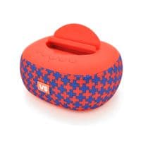 Колонка DV08 Bluetooth 4.1 до 10m, 2х5W, 4&amp;Omega;, 1200mAh, &amp;ge;90dB, TF card / USB, DC 5V, Red-blue