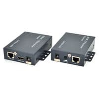 Одноканальный активный удлинитель HDMI сигнала по UTP кабелю. Дальность передачи: до 200 метров, cat5e / cat6e 1080P / 3D с блоком питания.