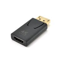 Перехідник VEGGIEG DH-4 Display Port (тато) на HDMI(мама) підтримка 4K *2K, Black, Пакет