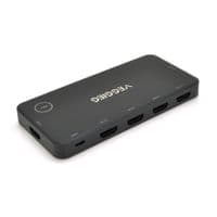 HDMI свич VEGGIEG V-HD05 4k x 2k, 5 x 1 портов, с USB-кабелем и пультом дистанционного управления, Black, Blister