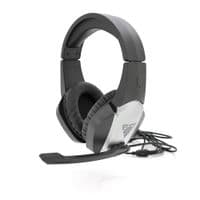 Наушники проводные Jedel GH-220, с микрофоном и регулировкой громкости, Black / Silver, Box