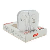 Универсальные наушники-вкладыши iKAKU KSC-697 HAOYUN с микрофоном (Lightning), White, Bох