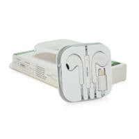 Универсальные наушники-вкладыши iKAKU KSC-697 HAOYUN с микрофоном (Type-C), White, Bох