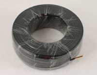 Телефонний кабель 4-пров., плоский, мідний, чорний