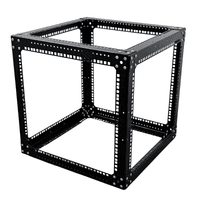 Стійка-кронштейн Cube 19" 9U 550х550х550 мм, чорна, CMS