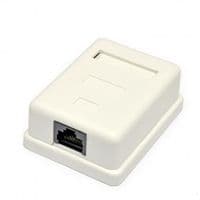 Розетка наружная 1хUTP, кат.6, RJ45, EPNew.