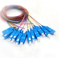 Набор цветных пигтейлов SC/UPC SM 1.5 м, Easy strip, для 12 волокон