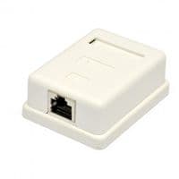 Розетка зовнішня 1хSTP, кат.6, RJ45, EPNew.