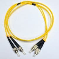 Патчкорд FC/UPC-ST/UPC SM 1м Дуплекс