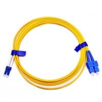 Патчкорд SC/UPC-LC/UPC SM 15м Дуплекс