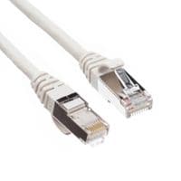 Патч-корд кат. 5e, RJ45-RJ45, серый, 5 м, F/UTP, LSZH