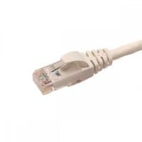 Патч-корд кат. 6A, 24AWG, RJ45-RJ45, серый, 3 м, U/UTP, LSZH, Corning