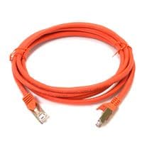 Патч-корд S/FTP, 2 м, кат. 6А, червоний, LW