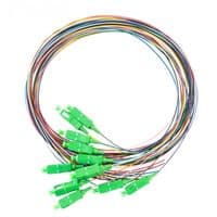Набор цветных пигтейлов SC/APC 1.5 m, SM, Easy strip, для 12 вол. (Bl,Or,Gn,Br,Wh,Gr,Rd,Bk,Yl,Vl,Pk,Tq)