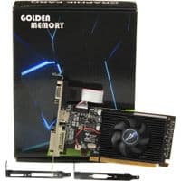 Видеокарта Radeon R5 220, Golden Memory, 1Gb GDDR3, 64-bit, VGA/DVI/HDMI, 650/1066 MHz, Low Profile (R52201GD364bit)
