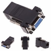 Пассивный удлинитель (B) VGA, RJ-45 to VGA(female) Q100