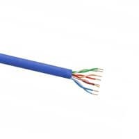 Кабель КВП 4х2х0,5мм, (UTP-cat 5E), YOSO, (CCA), для внутренных работ, blue, 305м