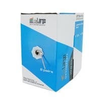 Кабель КПВ UTP 2*2*0.5 cat 5E Ritar, (CCA), для внутр. работ, 500 м, Grey, Corton BOX (300x580x230), Q2