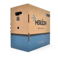 Кабель MERLION КПП-ВП 4 * 2 * 0,50 (UTP-cat.5E), СU, оболонка ПЕ, для нар. робіт, 305 м.