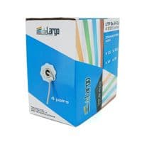 Кабель КПВ UTP 4*2*0.5 ССА cat 5E Ritar, (CCA), для внутр. робіт, 305м, Grey, Corton BOX (350x350x420), Q2