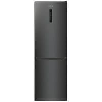 Холодильник Gorenje NRK619EABXL4 з нижн. мороз. камерою, 185х60х60см, 2 дв., Х- 204л, М- 96л, A+, NoFrost Plus, Fresh zone, чорний