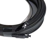Патчкорд SC/UPC-SC/UPC SM, FTTH плоский, наружного исполнения 100 м, Simplex