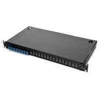 ВО патч-панель LAN1 с 8xLC Duplex адапт., 16 пигтейл., сплайс-кассетой, SM, OS2, 1U