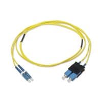ВО патч-корд, LC/UPC-SC/UPC, 2.0мм, (OS2), Duplex, LSZH, 1м, Corning
