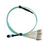 Харнес 8 волокон MPO(M)-LC duplex (G50-OM3) 1м