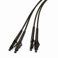 Патчкорд LC/UPC-LC/UPC MM (G50-OM3) 5м черный Duplex
