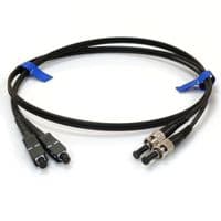 Патчкорд ST/UPC-SC/UPC MM (G50-OM3) 30м чорний Duplex