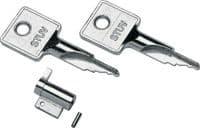 Замок для щитів серії 30 V, комплект 2 ключа