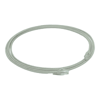 Патч-корд кат. 5е, 26AWG, RJ45-RJ45, серый, 3м, U/UTP, LSZH, Corning