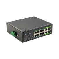 PoE комутатор 8ch 1000Mbps+2G uplink 2 SFP