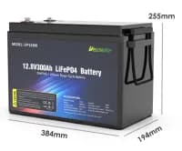 Аккумуляторная батарея ИБП Delong Energy LiFePO4 12V 300Ah 3840Wh (LFP12300)