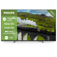 Телевизор 50" UHD, смарт-платформа New OS, HDMI 2.1 (VRR, eARC, ALLM), Auto Movie Mode, Auto Gaming M 50PUS7608/12