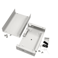 Міні-бокс для ВО адаптерів, (120х80х28мм) 2 SC Duplex/ 2 LC Quad CMS