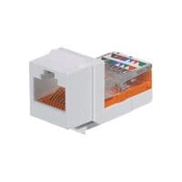 Модуль Keystone RJ45, кат. 5e, UTP, белый, Panduit NetKey