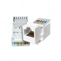 Модуль KeyStone RJ45 UTP, кат. 6, без инструмента, LW