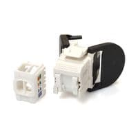 Модуль Keystone UTP RJ45 кат. 6А, белый, Corning