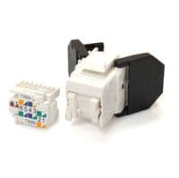 Модуль Keystone UTP RJ45 кат. 6, белый, Corning