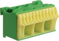 QiuckConnect PE-клемма 3x16мм2+11x4мм2 ширина 60мм