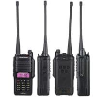 Беспроводная рация Baofeng UV-9R Plus 8W, корпус пластмасс, частота VHF:136-174+UHF:400-470Mhz, Black, Box