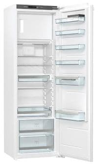 Вбуд. холодильник з мороз. камерою Gorenje, 177х55х54см, 1 двері, 251(29)л, А++, FrostLess, Зона св-ті, LED дисплей, Білий