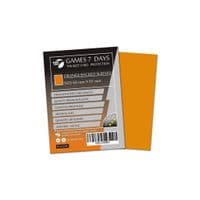 Протектор для карт Games7Days 66 х 91 мм, MTG, 80 шт Orange (PREMIUM) (GSD-OR6691)